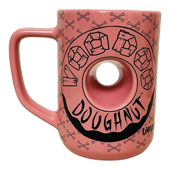 Voodoo Doughnut Hole Coffee Mug Universal Orlando The Magic is in the hole. - Picture 3 of 6